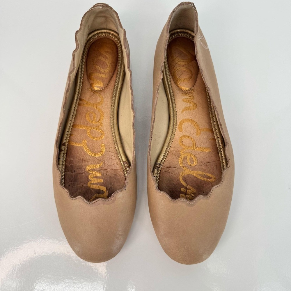 Sam Edelman Cream Flats for Effortless Style